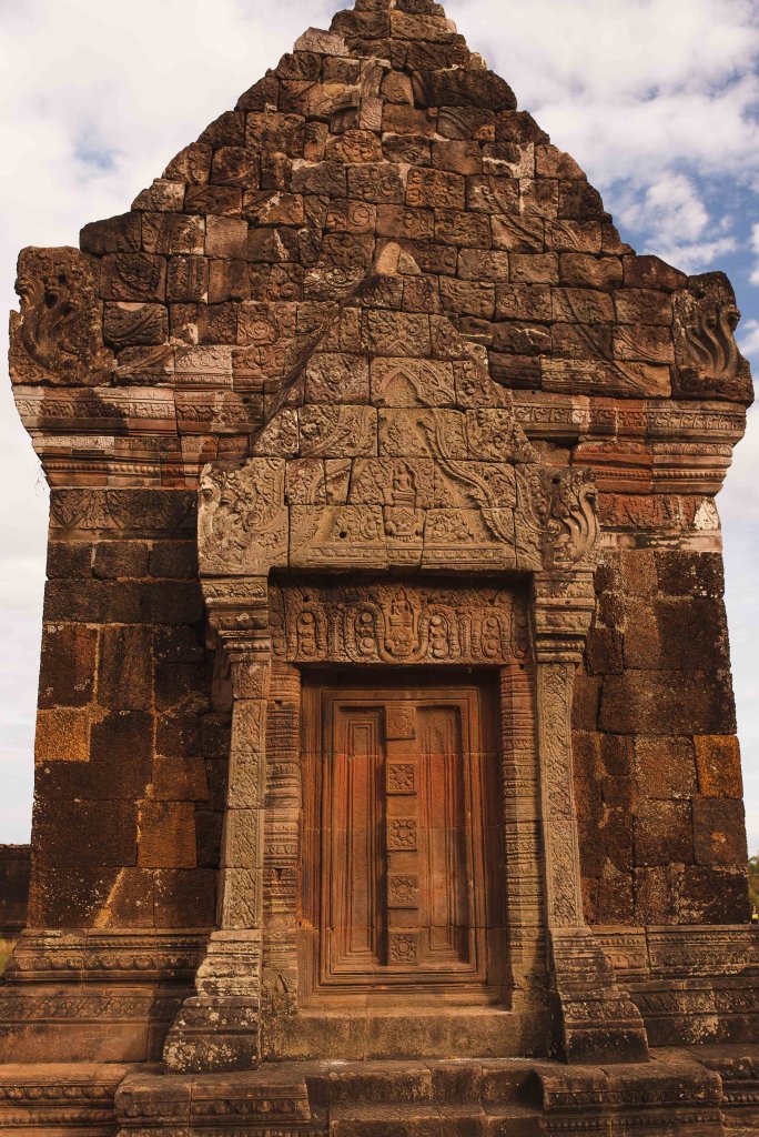 Vestige du site Champasak