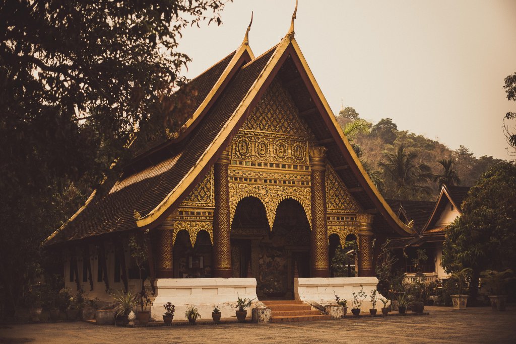 Temple Bouddhiste au Laos