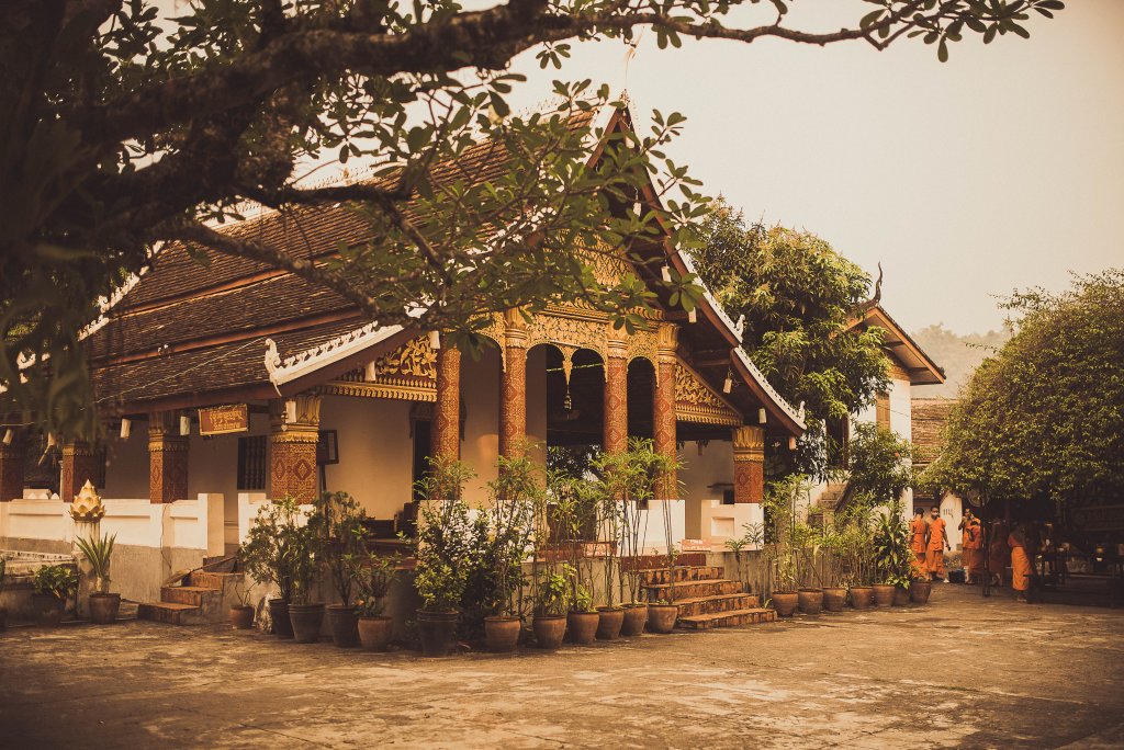 Temple Bouddhiste au Laos