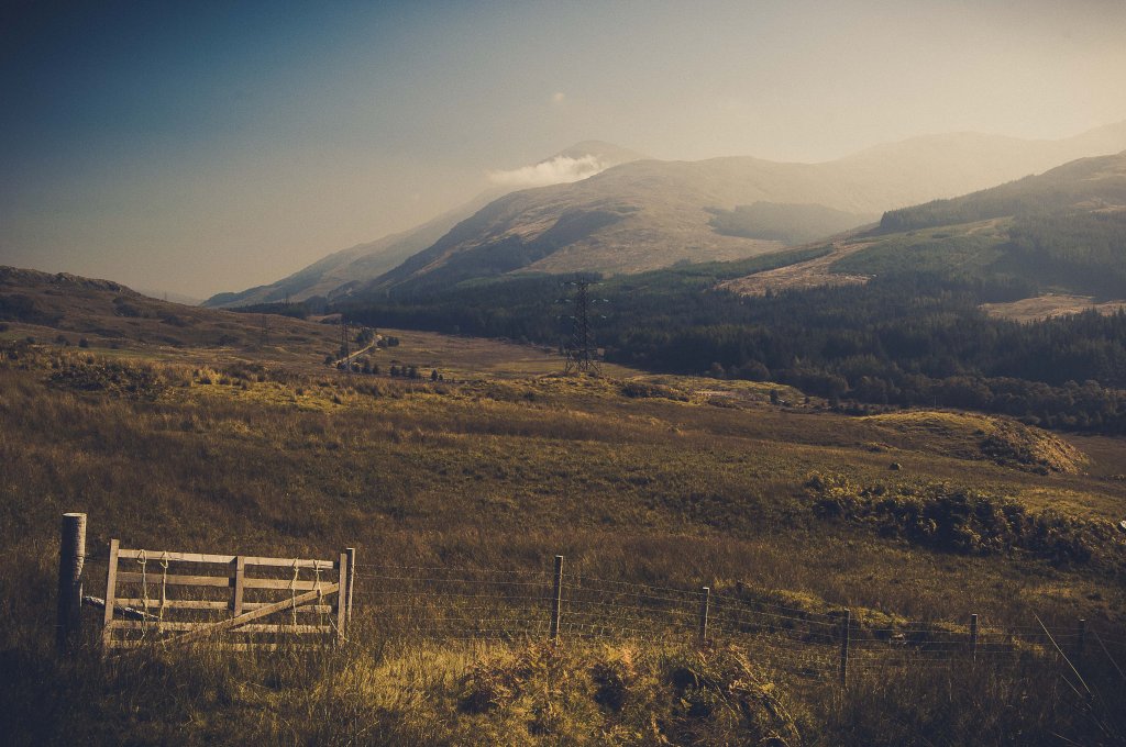 Magnifique montagne sur le west highland way
