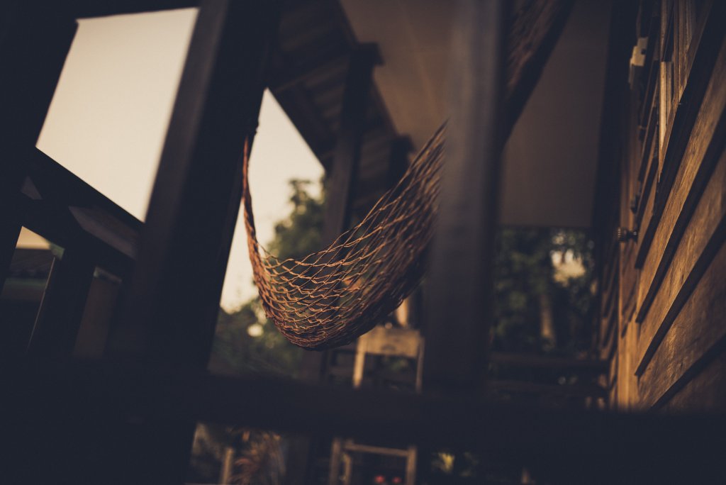 Hamak sur un balcon